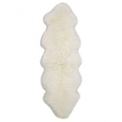 [AU000054] Peau Mouton Prémium Double ivoire