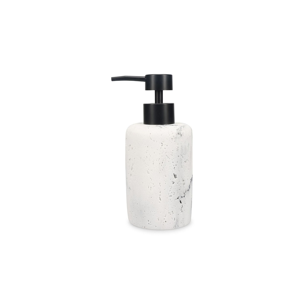 Distributeur de savon en marbre blanc