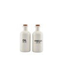 Bouteille huile et vinaigre le set
