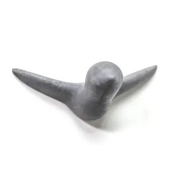 Oiseau murale béton