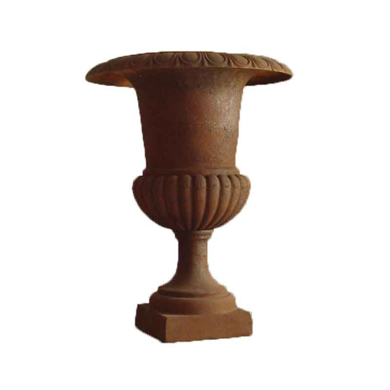 Grand vase Médicis en fonte