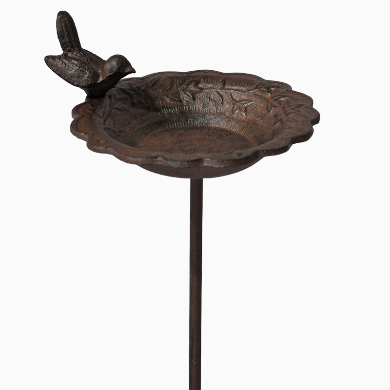 Bain d'oiseaux fonte