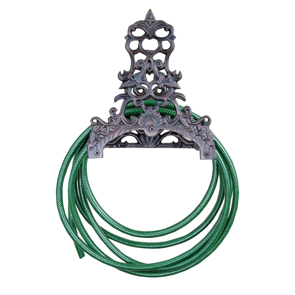 Porte-tuyau classique brun