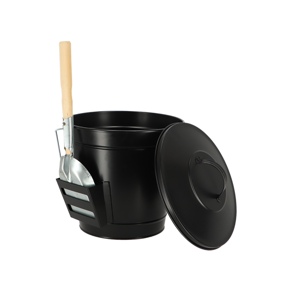 Seau à cendres avec pelle