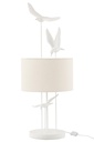 Lampe oiseaux blancs