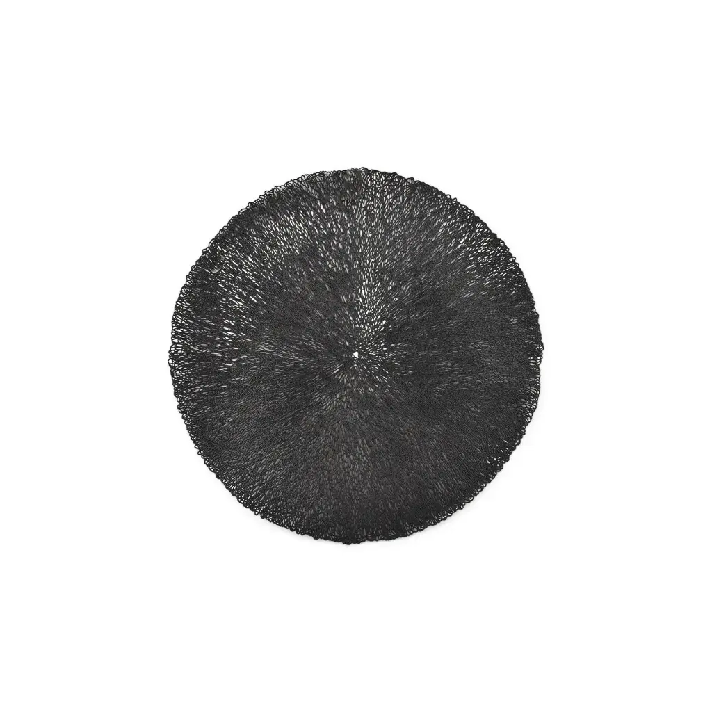 Set de table noir Ø38cm