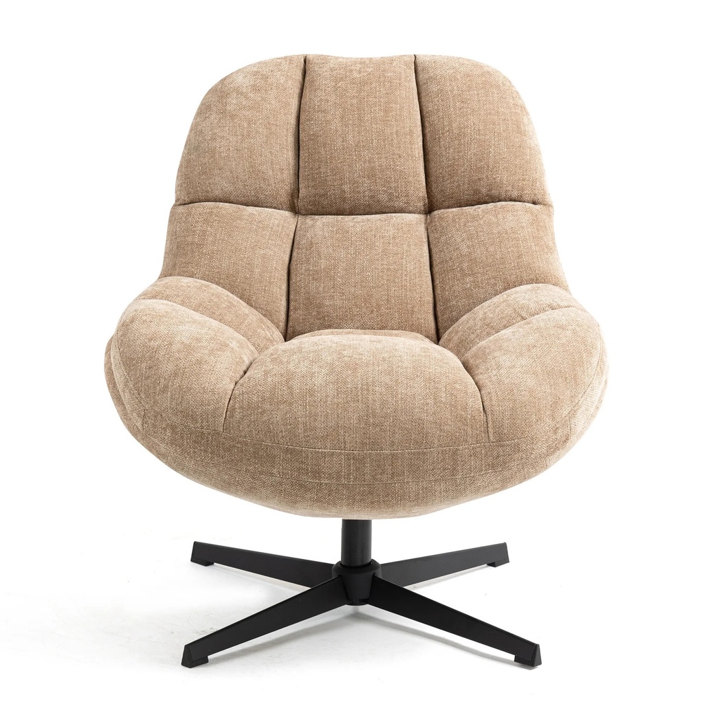 [ZA000057] Fauteuil pivotant sable bubble