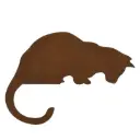 Silhouette de chat à poser sur une fenêtre