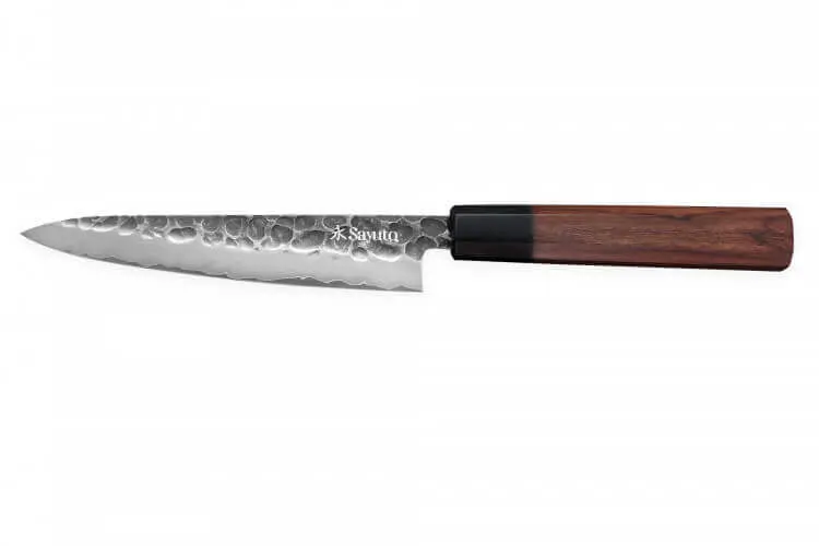 [HB000007] Couteau universel SAYUTO sequoia san mai