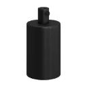 Kit douille E27 cylindrique en métal - Cylindrique Noir