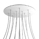 Kit rosace XXL, ronde de 400 mm de diamètre avec 15 trous et 4 trous latéraux
