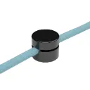 Fixation murale passe-câble universel pour câble textile pour éclairage 2x0,75mm et 3x0,75mm