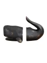 Serre-livres baleine noire