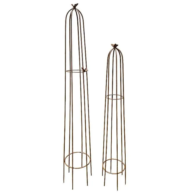 [GP000024] Ensemble de 2 supports plantes papillons
