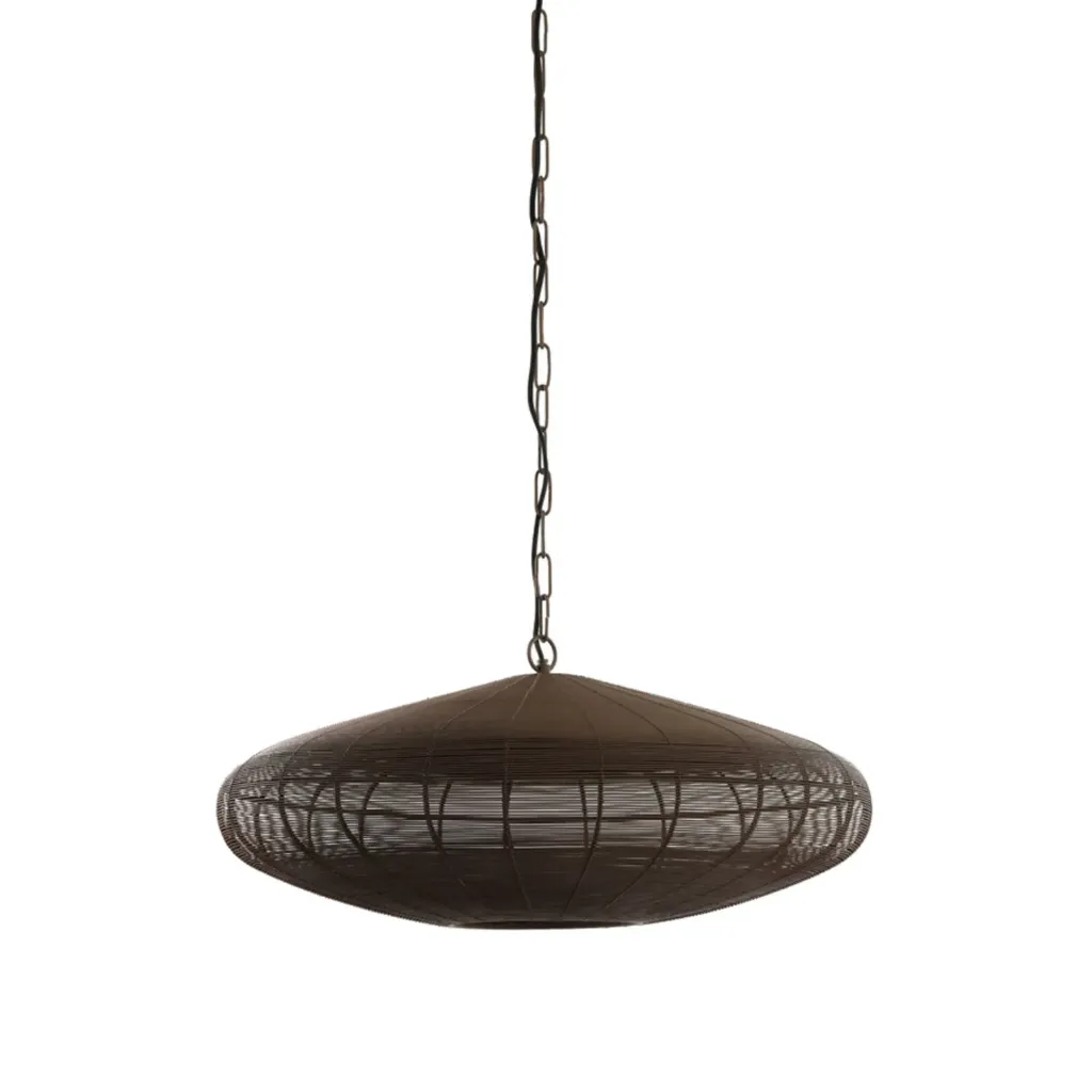 Suspension  BOTAHO brun foncé mat