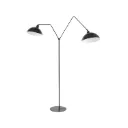 Lampadaire double graphique