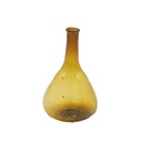 Vase verre ambré