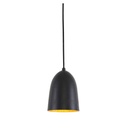 Suspension SUMERA noir mat-or