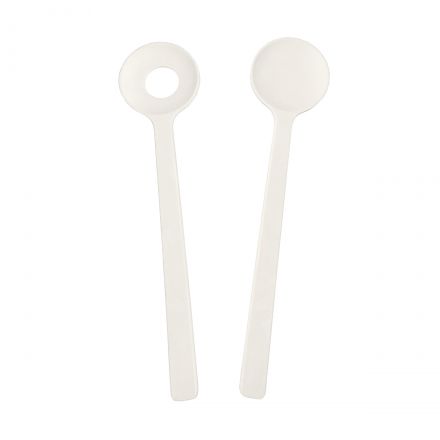 [FG000198] Couverts à salade Mélamine beige