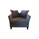 Fauteuil LOVE SEAT Jules tissu Trinity Graphite