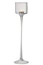 Photophore sur pied en verre GM