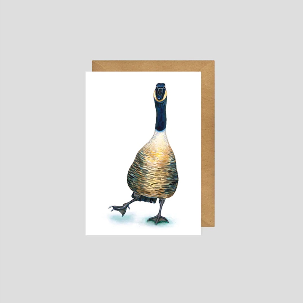 [NI000008] Carte avec enveloppe (Oie)