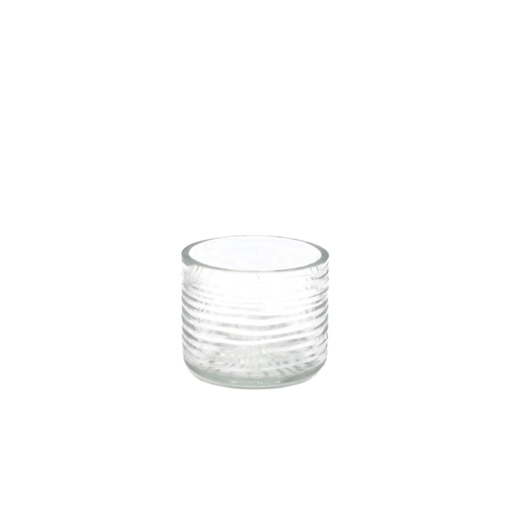 [CH002053] Photophore spirale verre claire PM