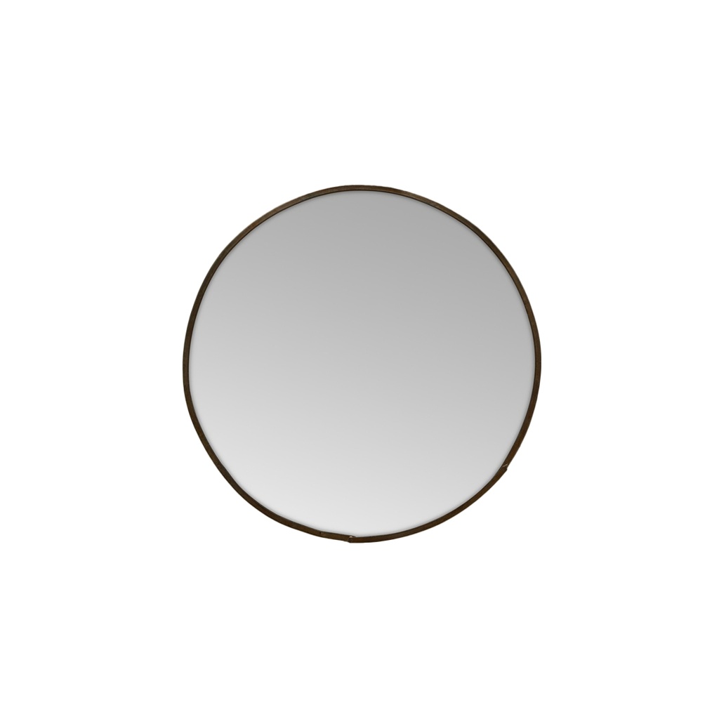 [CH002991] Petit miroir rond bords martelés