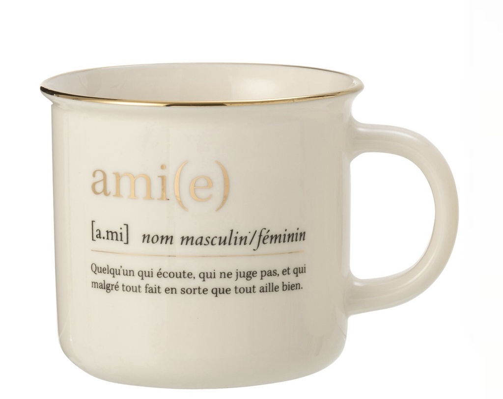 [JL000128] Mug message Ami