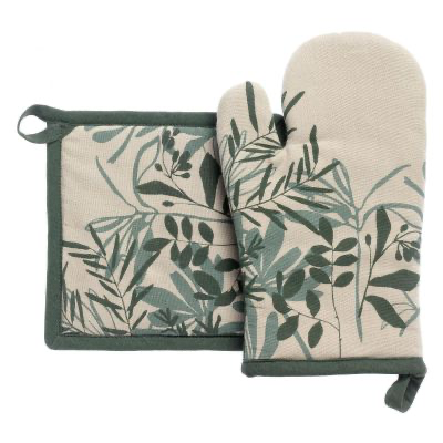 Gant de cuisine + manique Multicolore