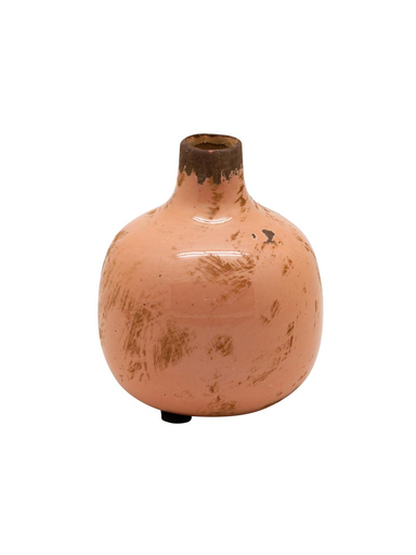 [CH003084] Vase céramique PM vieux rose