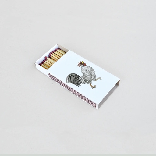 [NI000040] Boite d'allumettes Coq