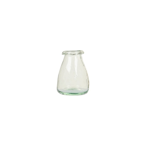 [GT000049] Vase bouteille verre recyclé S
