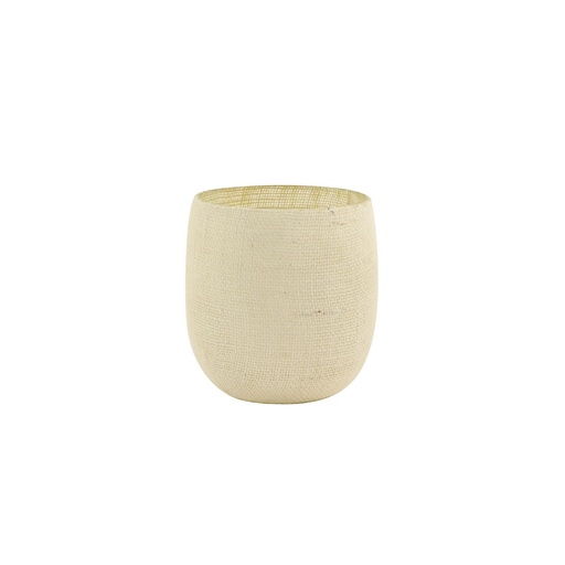 [LL000036] Photophore SISCO jute naturel claire MM