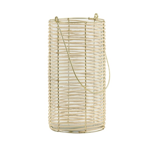 [LL000038] Photophore OSANA rotin naturel
