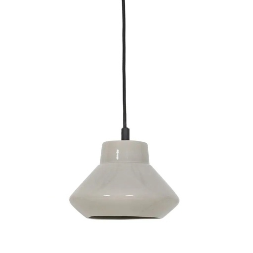[LL000116] Suspension SARINA céramique grise