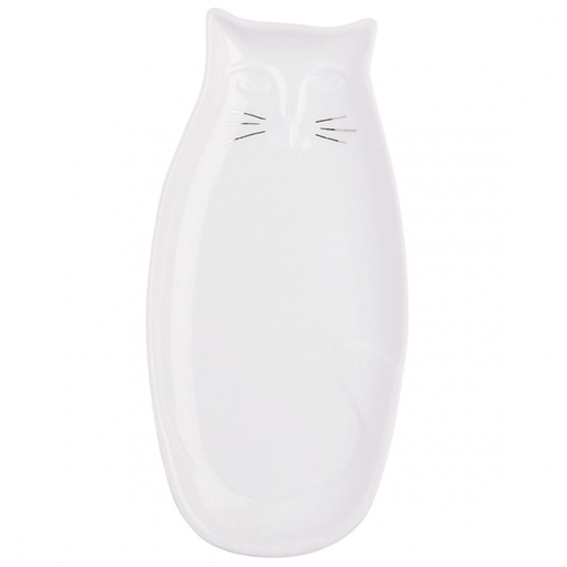[RW000601] Vide poche chat porcelaine