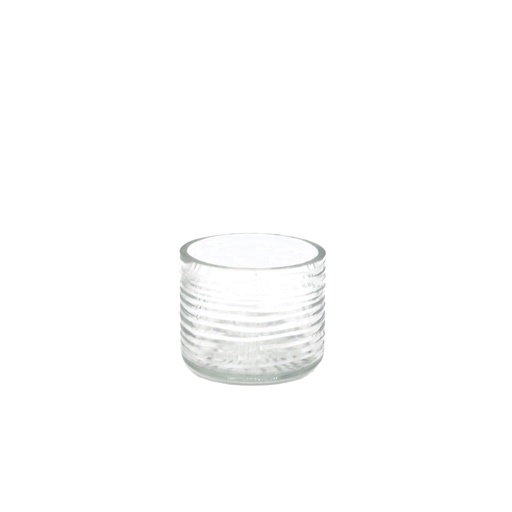 [CH002053] Photophore spirale verre claire PM