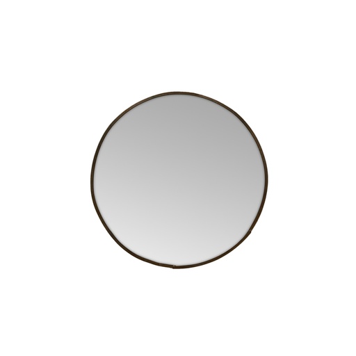 [CH002991] Petit miroir rond bords martelés