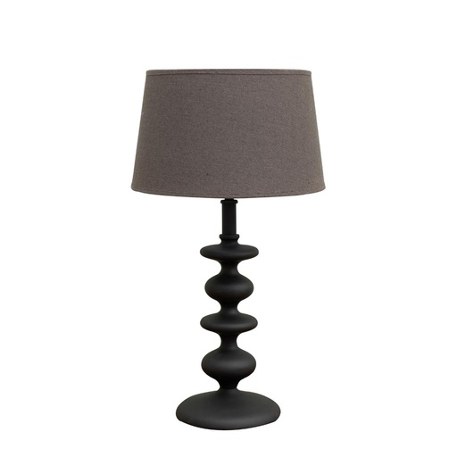 [CH001346] Lampe à poser Anello abat-jour lin