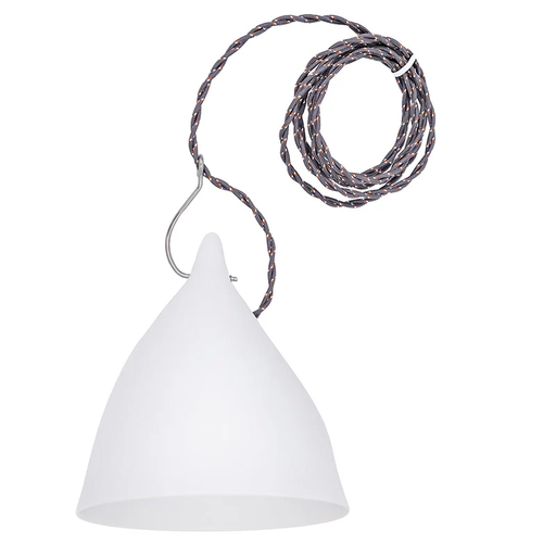 [TT000007] Suspension Cornette PM Porcelaine mat