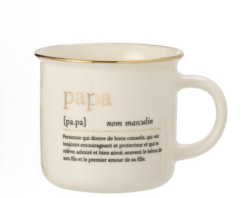 [JL000132] Mug message Papa